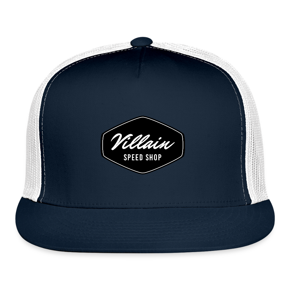 Trucker Hat - navy/white