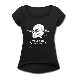 Women's Villain Shop Tee - black