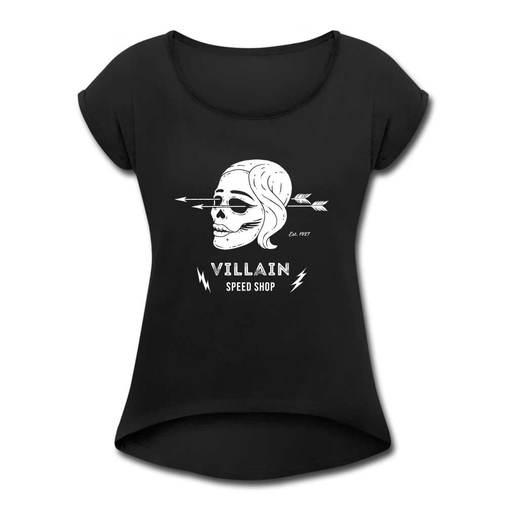 Women's Villain Shop Tee - black