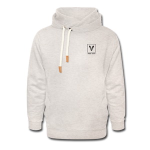 Villain Shawl Collar Hoodie - heather oatmeal